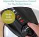 Euro Cuisine WM520 Heart Shaped Iron Waffle Maker - Eco-Friendly PTFE and PFOA Non Stick Plates Perfect for V-Day & Special Occasions 8-Inch
