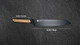 Everdure German Steel Professional Santoku Knife 10.55 Inch Chef Knife With Titanium Coated Blade And Pakka Wood Handle Perfect Kitchen Knife For Thinly Slicing Meat And Seafood