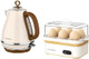 Rapid Egg Cooker Electric 6 Eggs Capacity with Evoloop 1.7L Electric Kettles
