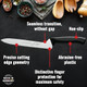 F. DICK - ProDynamic Sandwich Knife - Offset bread knife with 7’’ blade & 56 HRC - Ideal for cutting bread - NSF - High carbon - Ultra Sharp - Ergonomic handle - Made in Germany