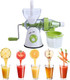Fdit Juicer Manual Citrus Press Orange Squeezer Fruits Vegetable Squeezer for Celery Wheatgrass Kale Spinach and any other Leafy Greens