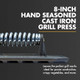 FINEX 8" Grill Press