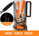 Cold Press Juicer Slow Masticating Juicer Machines with 5" Feeding Chute Fit Whole Fruits&Vegetables Stainless Steel Slow Masticating Juicer Easy to Clean 99.6% Juice Purity 1.5L Capacity.