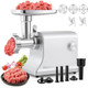 Electric Meat Grinder 3200w Commercial Heavy Duty Metal Gearbox Meat Grinder and Sausage Stuffers Kubbe Kit for Household Use & Commercial