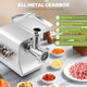 Electric Meat Grinder 3200w Commercial Heavy Duty Metal Gearbox Meat Grinder and Sausage Stuffers Kubbe Kit for Household Use & Commercial