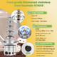 Commercial Chocolate Fountain 5 Tiers 13.2 Lbs Nacho Cheese Fountain Stainless Steel Hot Fondue Fountain Machine for Bakery Party Gathering Wedding Rental Knob Control