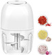 350ML Electric Garlic Chopper Portable Mini Food Processor USB Garlic Mincer Masher with 6 Stainless Steel Blade Rechargeable Vegetable Chopper for Ginger Chili Meat Spices 350ML Electric Garlic Chopper Portable Mini Food Processor USB Garlic Mincer Masher with 6 Stainless Steel Blade Rechargeable Vegetable Chopper for Ginger Chili Meat Spices