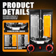 Shwarma Grill Gas Vertical Doner Kebab Machine - Turkish Kebab and Grilled Chicken With 2 Burner and Meat Catch Pan Black (Registered Design Patent) Shwarma Grill Gas Vertical Doner Kebab Machine - Turkish Kebab and Grilled Chicken With 2 Burner and Meat Catch Pan Black (Registered Design Patent)