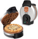 Gourmia Belgian Waffle Maker – Nonstick Waffle Ceramic Coating Plates with Browning Control &Indicator Lights to Make Thick Fluffy Waffles from Light to Dark - Compact Quick Heat Up Upright Storage