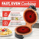 Gourmia Belgian Waffle Maker – Nonstick Waffle Ceramic Coating Plates with Browning Control &Indicator Lights to Make Thick Fluffy Waffles from Light to Dark - Compact Quick Heat Up Upright Storage
