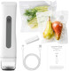 Food Handheld Vacuum Sealer - Portable Vacuum Sealing Machines for Food Preservation with 2 Reusable Seal Bags Compact Charging Cordless Automatic Pump Airtight Food Fresh Storage