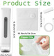 Food Handheld Vacuum Sealer - Portable Vacuum Sealing Machines for Food Preservation with 2 Reusable Seal Bags Compact Charging Cordless Automatic Pump Airtight Food Fresh Storage