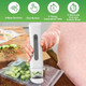 Food Handheld Vacuum Sealer - Portable Vacuum Sealing Machines for Food Preservation with 2 Reusable Seal Bags Compact Charging Cordless Automatic Pump Airtight Food Fresh Storage