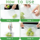 Food Handheld Vacuum Sealer - Portable Vacuum Sealing Machines for Food Preservation with 2 Reusable Seal Bags Compact Charging Cordless Automatic Pump Airtight Food Fresh Storage