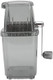 Manual Ice Crusher Small Portable Shaver Ice Machine Hand Operated Snow Cone Ice Makers for Home Use (Transparent)