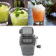 Manual Ice Crusher Small Portable Shaver Ice Machine Hand Operated Snow Cone Ice Makers for Home Use (Transparent)