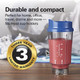 Hamilton Beach Portable Blender for Shakes and Smoothies 14 Oz BPA Travel Cup & Lid Durable Stainless Steel Blades Personal Smoothie Blender Blue (51132) Hamilton Beach Portable Blender for Shakes and Smoothies 14 Oz BPA Travel Cup & Lid Durable Stainless Steel Blades Personal Smoothie Blender Blue (51132)