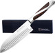 Hammer Stahl 4.5 Inch Japanese Style Santoku Knife High Carbon Stainless Steel Kitchen Knife Razor Sharp Multipurpose Chopping Knife for Meat Vegetable & Fruit with Ergonomic Handle & Box