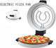 2000W Electric Pizza Oven Outdoor Indoor Portable 12 Inch Countertop Pizza Maker Machine Pizza Maker Pan for Home (US Plug 110V)