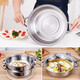 2 Layer Steamer Stainless Steel Cookware 27cm 11in 2 Layer Steamer Pot Cooker Double Boiler Soup Steaming Pot for Steaming Buns Taro Seafood Etc