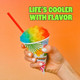 Hawaiian Shaved Ice S900A Made in USA Professional Fluffy Ice & Snow Cone Machine for Home Use - Complete Party Kit with Flavor Syrups