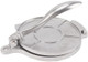 Tortilla Press Aluminum Alloy Tortilla Maker Manual Tortilla Maker Pressing Tool for Pizza Pie Patty Making (16cm Silver)