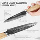 Hecef 5 Inch Chef Knife Damascus Professional Japanese Knife High Carbon Damascus Stainless Steel Kitchen Knife With Ergonomic Olive Wood Handle Sharp Cooking Knife Hecef 5 Inch Chef Knife Damascus Professional Japanese Knife High Carbon Damascus Stainless Steel Kitchen Knife With Ergonomic Olive Wood Handle Sharp Cooking Knife
