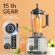 Blenders for Kitchen 1200W Countertop Blender with 100oz Pitcher for Smoothies/Shakes Blender and Food Processor Combo with 3-Cup Vegetable Chopper and Grinding Cup