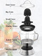 Homeleader Electric Citrus Juicer Orange Juicer with Pulp Control Filter Lemon Squeezer Electric for Grapefruit Orange Lemon Lime