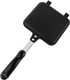 Double-Sided Frying Pan Double-Sided Grill Pan Non-stick Frying Pan Waffle Maker for Cake Toast Sandwich Snack Griddle Pan for Breakfast