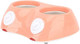Jeanoko Chocolate Melting Pot Electric Chocolate Fondue Melting Machine with Double Pot Kitchen Tool Chocolate Fondue Mini Fondue Candy Maker (Pink)