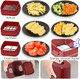 KEOUKE Vegetable Chopper 3 Interchangeable Blades Onion Chopper Multi-functional Potato French Fry Cutter Manual Vegetable Cutter Dicer for Cucumber Tomato Carrot with Container & Storage Box White KEOUKE Vegetable Chopper 3 Interchangeable Blades Onion Chopper Multi-functional Potato French Fry Cutter Manual Vegetable Cutter Dicer for Cucumber Tomato Carrot with Container & Storage Box White