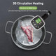 KitchenBoss Sous Vide Cooker Machine: Ultra-quiet Sous Vide Precision Cooker Built-in TFT Color Recipes 1100W Sous-vide Immersion Circulator Brushless Motor IPX7 Waterproof Stainless Steel KitchenBoss Sous Vide Cooker Machine: Ultra-quiet Sous Vide Precision Cooker Built-in TFT Color Recipes 1100W Sous-vide Immersion Circulator Brushless Motor IPX7 Waterproof Stainless Steel