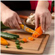 KUHN RIKON Colori®+ Paring Knife 4" (pepper)