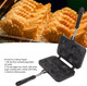 Taiyaki Fish Shape Pancake Pan taiyaki waffeln Non Stick Taiyaki Double Cake Maker with 4 Trays Waffle Baking Pan for Breakfast Pancake Plett Taiyaki Baking Compatible with Electric Gas Waffle Irons