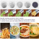 Manual Noodles Press Machine with 5 Noodle Mould Portable Pasta Maker Stainless Steel Manual Noddle Juicer Machine for Home Restaurant Travel Manual Noodles Press Machine with 5 Noodle Mould Portable Pasta Maker Stainless Steel Manual Noddle Juicer Machine for Home Restaurant Travel