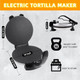 Electric Tortilla Maker Maquina Para Hacer Tortillas Electric Tortilla Press Non-Stick Cooking Plates-Friendly 10" Tortilla Chapati Roti