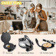 Electric Tortilla Maker Maquina Para Hacer Tortillas Electric Tortilla Press Non-Stick Cooking Plates-Friendly 10" Tortilla Chapati Roti