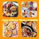 Mini Heart Shaped Waffle Maker-Thin Waffle Iron With Nonstick Surface For Easy Cleaning - Great Holiday