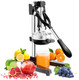 Locamp Cast Iron Fruit Juicer Hand Press Juicer Machine Professional Citrus Squeezer for Orange Lemon Lime-Durable and Easy-to-Clean Stainless Steel Manual Citrus Press