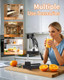 Locamp Cast Iron Fruit Juicer Hand Press Juicer Machine Professional Citrus Squeezer for Orange Lemon Lime-Durable and Easy-to-Clean Stainless Steel Manual Citrus Press