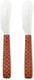 MACKENZIE-CHILDS Set of 2 Everyday Spreaders Stainless-Steel Butter Knife Set Black