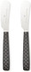 MACKENZIE-CHILDS Set of 2 Everyday Spreaders Stainless-Steel Butter Knife Set Black