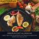 Non-Stick Grill Pan Wooden 11" Folding Handles Non-Stick Grill Pan Wooden 11" Folding Handles