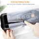 MegaWise Food Vacuum Sealer Machine – High-Power 80kPa Suction One-Touch Operation Built-in Cutter – Works with All Food Types Includes Bags & Hose (Black) Keeps Food Fresh 5x Longer