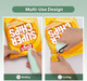VERSION - Mini Bag Sealer 2 in 1 Chip Bag Resealer with Cutter Bag Sealer Heat Seal Portable Handheld Heat Sealer with Cutter for Snacks & Food Storage - USB Powered