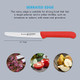 Messermeister 4.5-Inch Serrated Tomato Knife with Matching Sheath Black