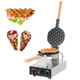 Bubble Waffle Maker 1400W Electric Bubble Waffle Maker Machine Non-Stick Egg Waffle Baker for Home and Commercial Use Single