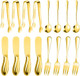 Cheese Butter Spreader Knives Set 16 Pieces Stainless Steel Multipurpose Butter Knives Cheese Slicer Mini Serving Tongs Forks and Spoons for Butter Spreader