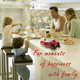 Moss & Stone Red Belgian Waffle Maker Electric Waffle Machine Flips & Non-Stick Grids Temperature Control Round Waffle